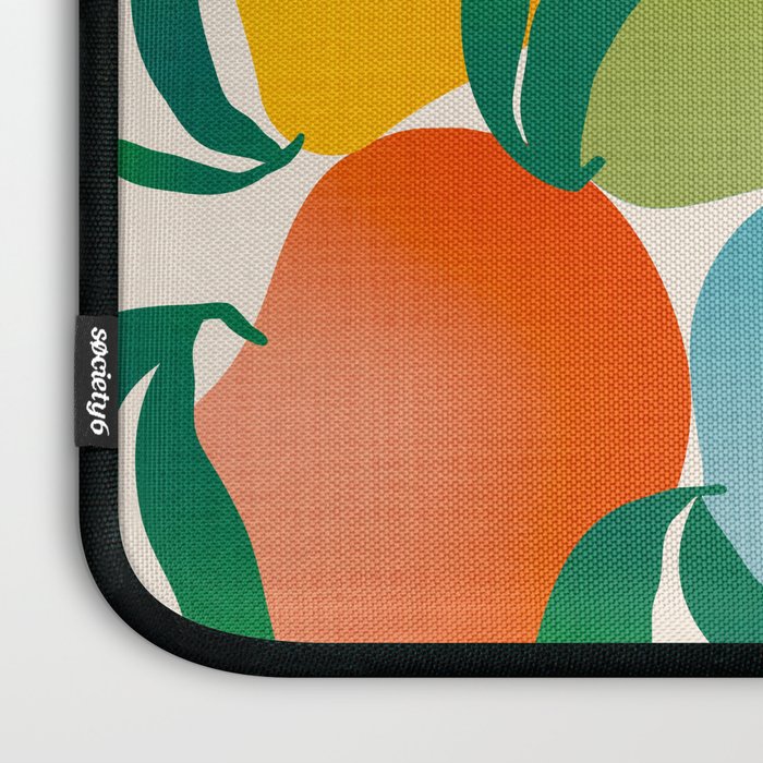 2025 BRIGHT FRUIT MARKET CALENDAR Laptop Sleeve Gallery Image 3