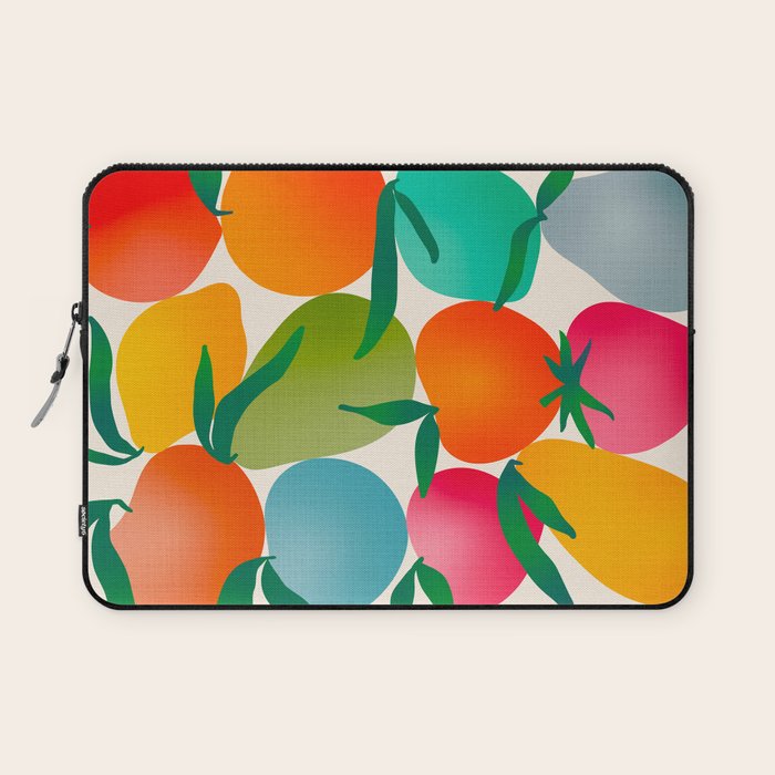2025 BRIGHT FRUIT MARKET CALENDAR Laptop Sleeve Gallery Image 1