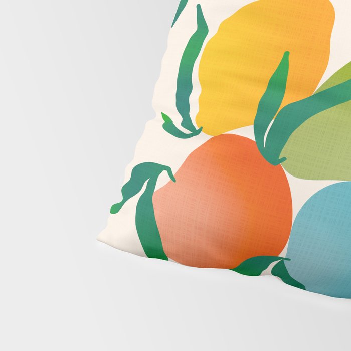 2025 BRIGHT FRUIT MARKET CALENDAR Pillow Sham Gallery Image 4