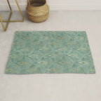 Art Deco, Decorative Leaf Pattern Rug Gallery Image 1