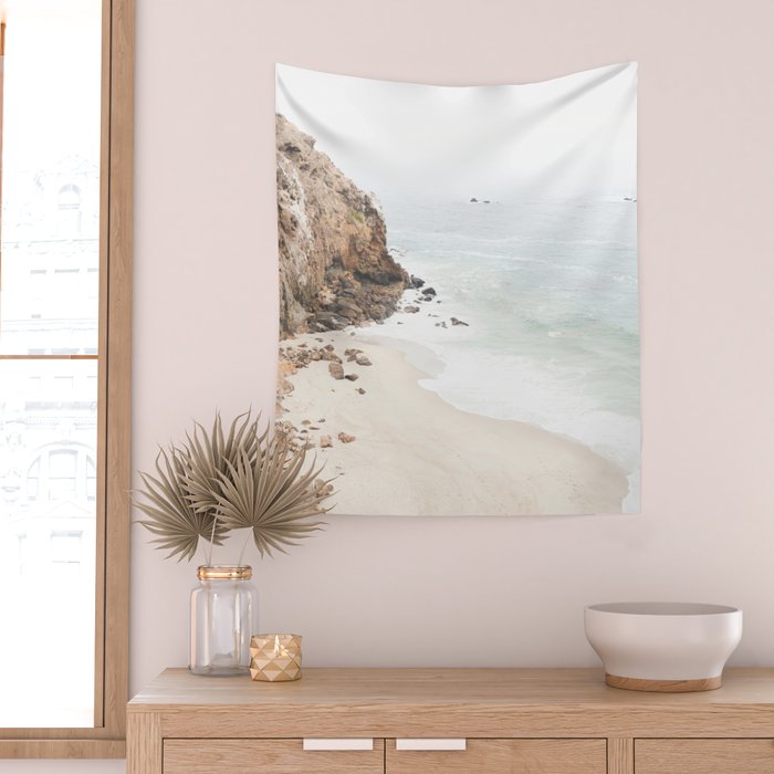 Malibu California Beach Wall Tapestry Gallery Image 2