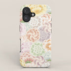 Field of peony flowers iPhone Case Gallery Image 1