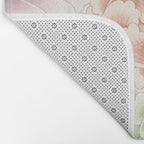 Field of peony flowers Bath Mat Gallery Image 2