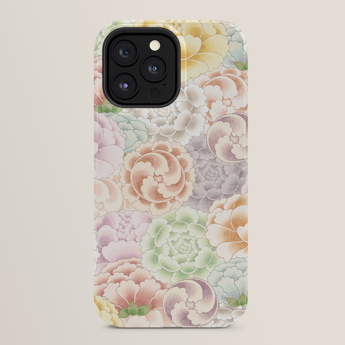 Field of peony flowers iPhone Case Gallery Image 24
