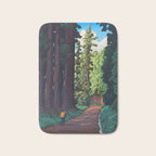 NikkÃ´ gaidÃ´ - Hasui Kawase - The Road to Nikko Kawase Hasui Bath Mat Gallery Image 1