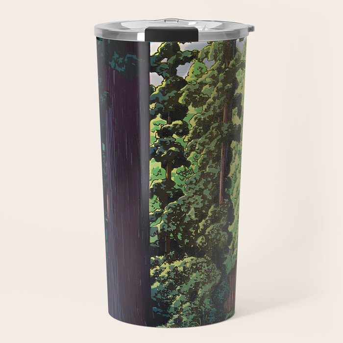 NikkÃ´ gaidÃ´ - Hasui Kawase - The Road to Nikko Kawase Hasui Travel Mug Gallery Image 1