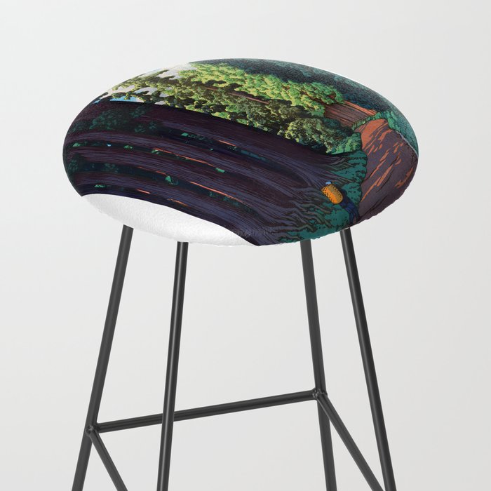 NikkÃ´ gaidÃ´ - Hasui Kawase - The Road to Nikko Kawase Hasui Stool Gallery Image 2