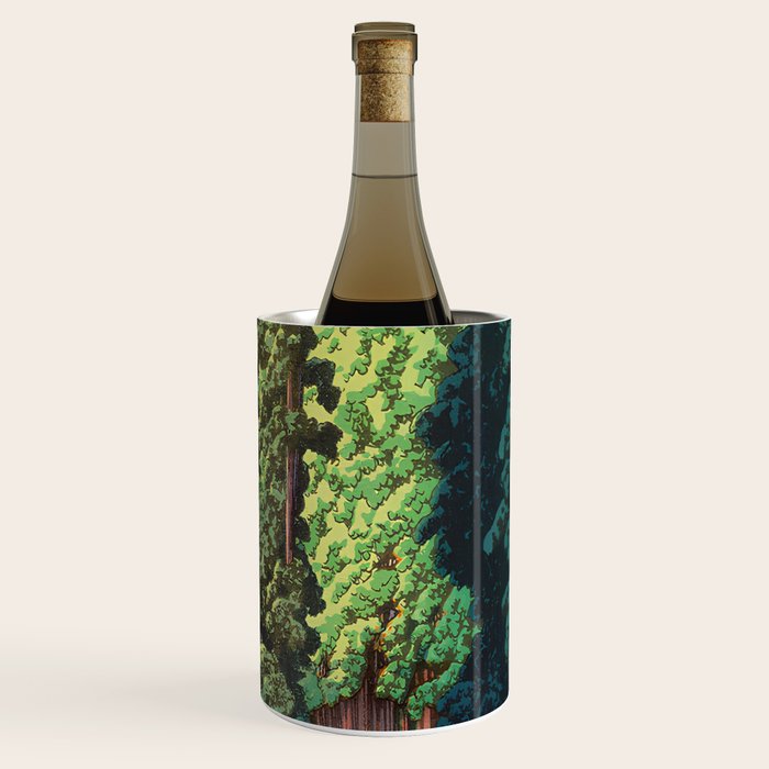 NikkÃ´ gaidÃ´ - Hasui Kawase - The Road to Nikko Kawase Hasui Wine Chiller Gallery Image 3