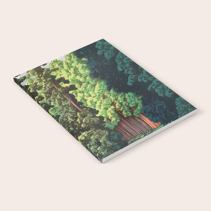 NikkÃ´ gaidÃ´ - Hasui Kawase - The Road to Nikko Kawase Hasui Notebook Gallery Image 2