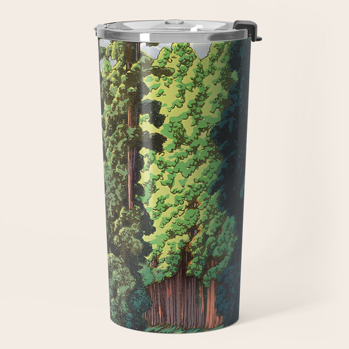 NikkÃ´ gaidÃ´ - Hasui Kawase - The Road to Nikko Kawase Hasui Travel Mug Gallery Image 2
