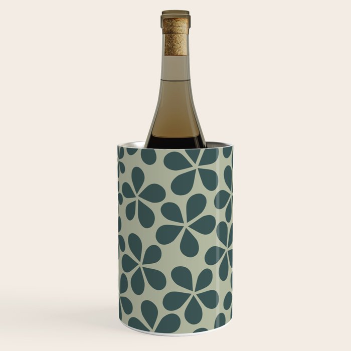 Daisy Florets 07 Green Wine Chiller Gallery Image 2