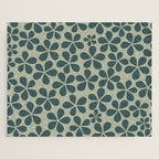 Daisy Florets 07 Green Jigsaw Puzzle Gallery Image 1