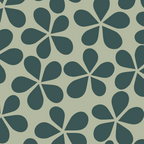 Daisy Florets 07 Green Coffee Mug Gallery Image 2