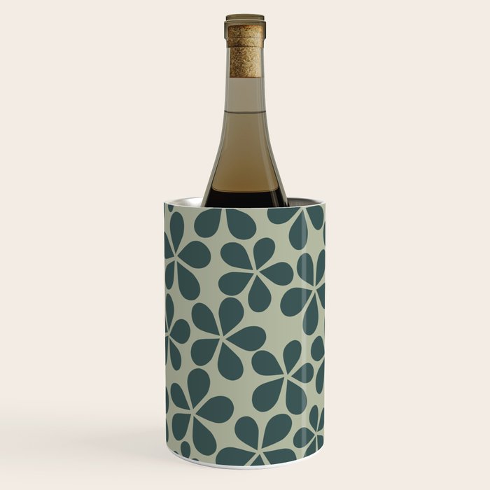 Daisy Florets 07 Green Wine Chiller Gallery Image 3