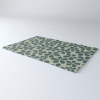 Daisy Florets 07 Green Rug Gallery Image 3