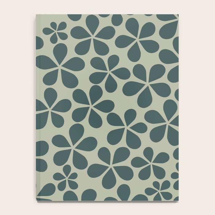 Daisy Florets 07 Green Notebook Gallery Image 4