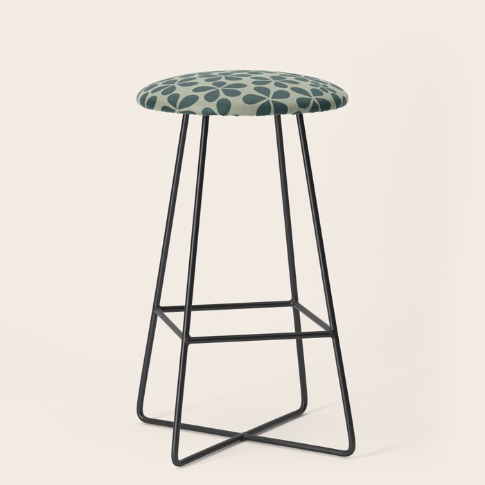 Daisy Florets 07 Green Stool Gallery Image 1