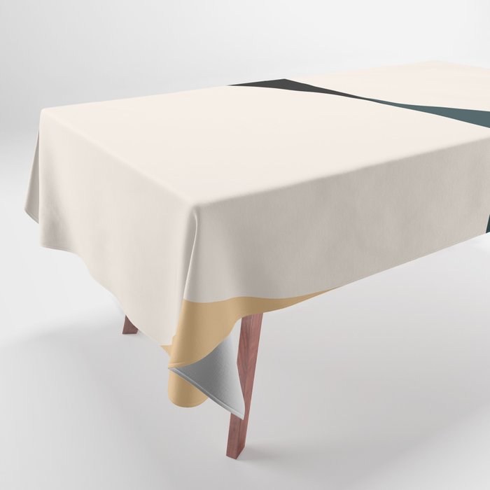 Almond Abstract XVII Tablecloth Gallery Image 1