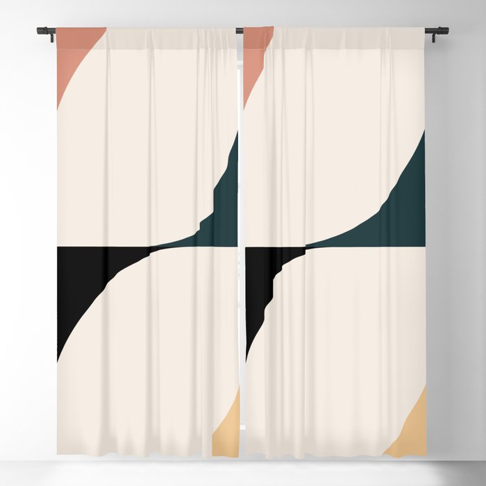 Almond Abstract XVII Window Curtain Gallery Image 5