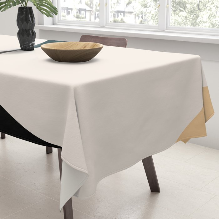 Almond Abstract XVII Tablecloth Gallery Image 3