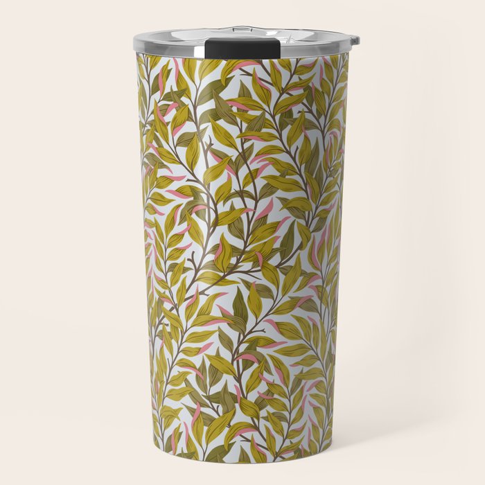 Autumn Botnica Foliage in Green Travel Mug Gallery Image 1