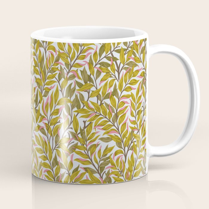 Autumn Botnica Foliage in Green Coffee Mug Gallery Image 1