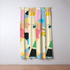 Modern Abstract Art 97 Window Curtain Gallery Image 3
