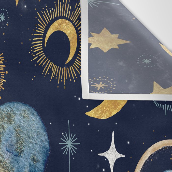 Starry night sky ABS 1 Wall Tapestry Gallery Image 3