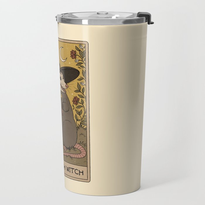 The Trash Witch - Possum Tarot Travel Mug Gallery Image 2