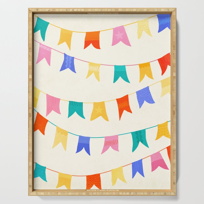 Festive Flags Serving Tray Gallery Image 1