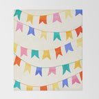 Festive Flags Throw Blanket Gallery Image 2