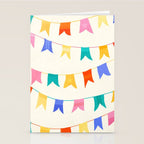 Festive Flags Stationery Card Gallery Image 2