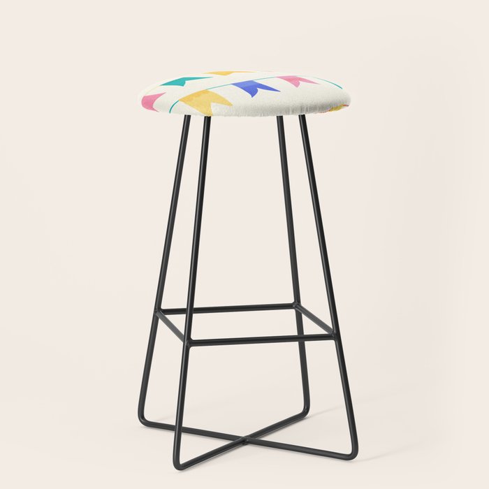 Festive Flags Stool Gallery Image 1