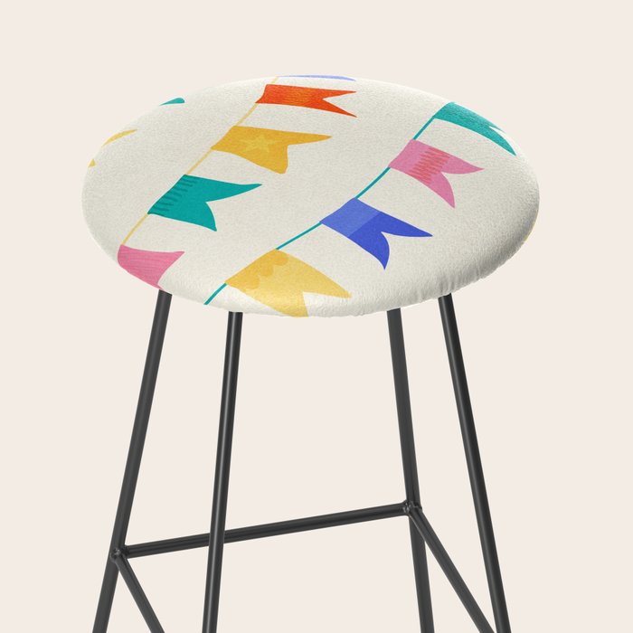 Festive Flags Stool Gallery Image 2