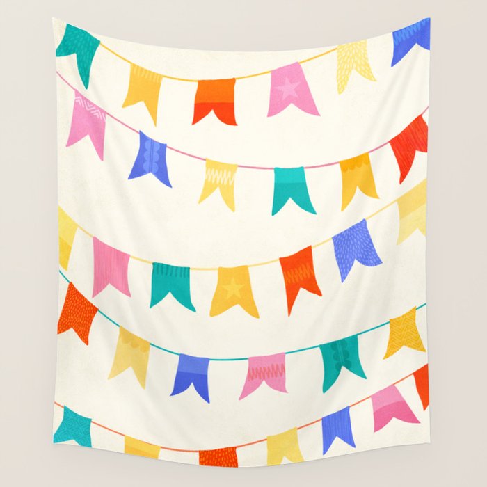 Festive Flags Wall Tapestry Gallery Image 4