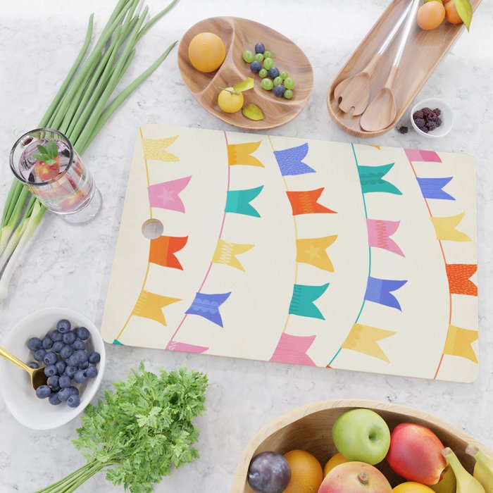 Festive Flags Cutting Board Gallery Image 2