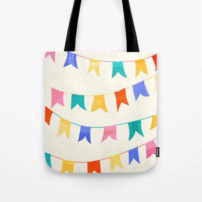 Festive Flags Tote Bag Gallery Image 1