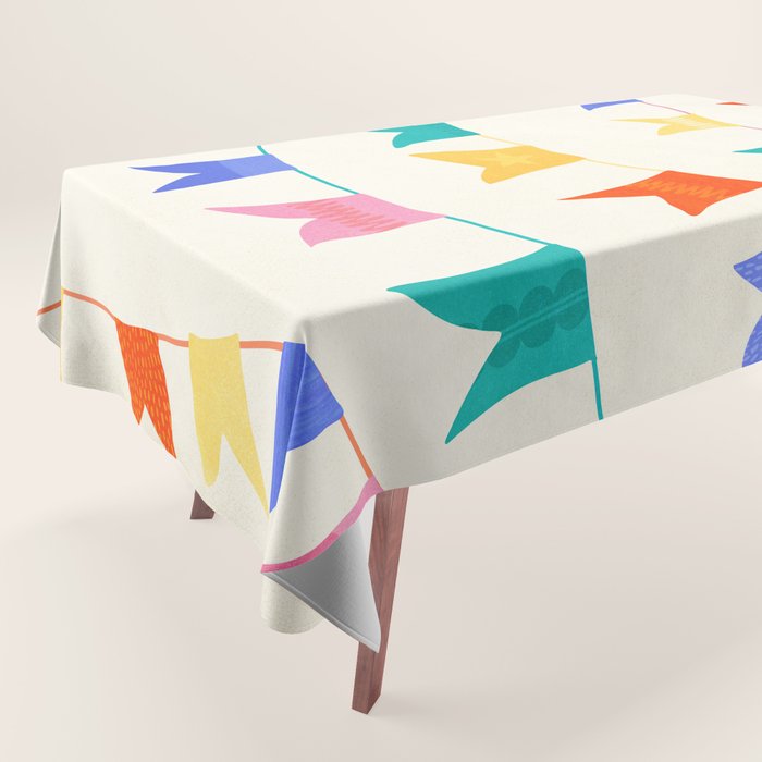 Festive Flags Tablecloth Gallery Image 1