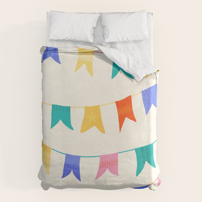 Festive Flags Duvet Cover Gallery Image 1