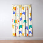 Festive Flags Window Curtain Gallery Image 3