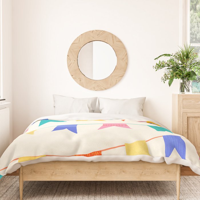 Festive Flags Duvet Cover Gallery Image 3