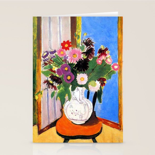 Henri Matisse Vase with Flowers Stationery Card Gallery Image 2