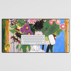Henri Matisse Vase with Flowers Desk Mat Gallery Image 1