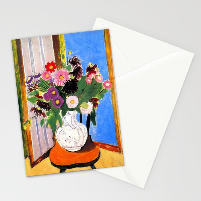 Henri Matisse Vase with Flowers Stationery Card Gallery Image 2