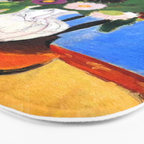 Henri Matisse Vase with Flowers Bath Mat Gallery Image 3