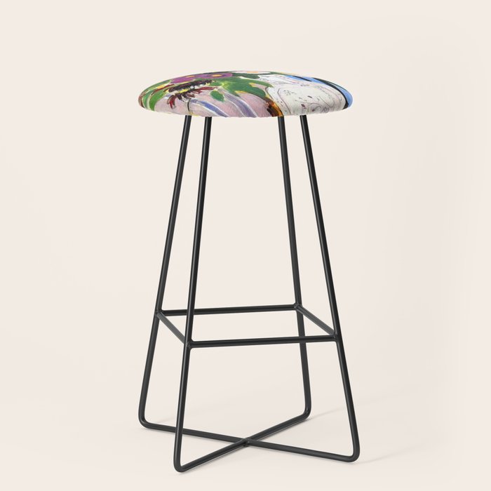 Henri Matisse Vase with Flowers Stool Gallery Image 1