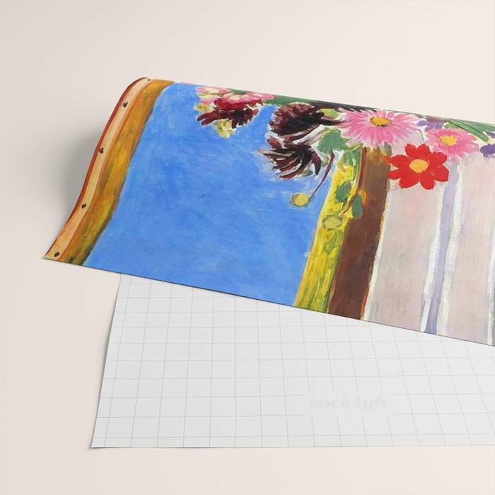 Henri Matisse Vase with Flowers Wrapping Paper Gallery Image 2