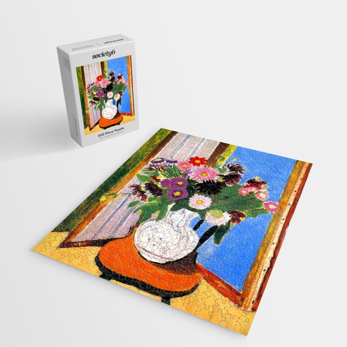 Henri Matisse Vase with Flowers Jigsaw Puzzle Gallery Image 2
