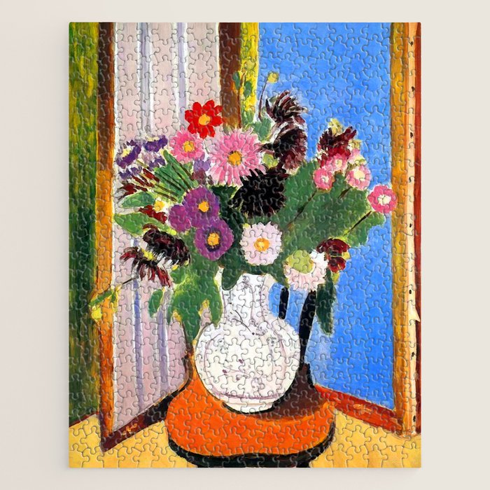 Henri Matisse Vase with Flowers Jigsaw Puzzle Gallery Image 1
