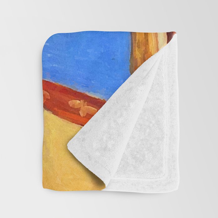 Henri Matisse Vase with Flowers Throw Blanket Gallery Image 3